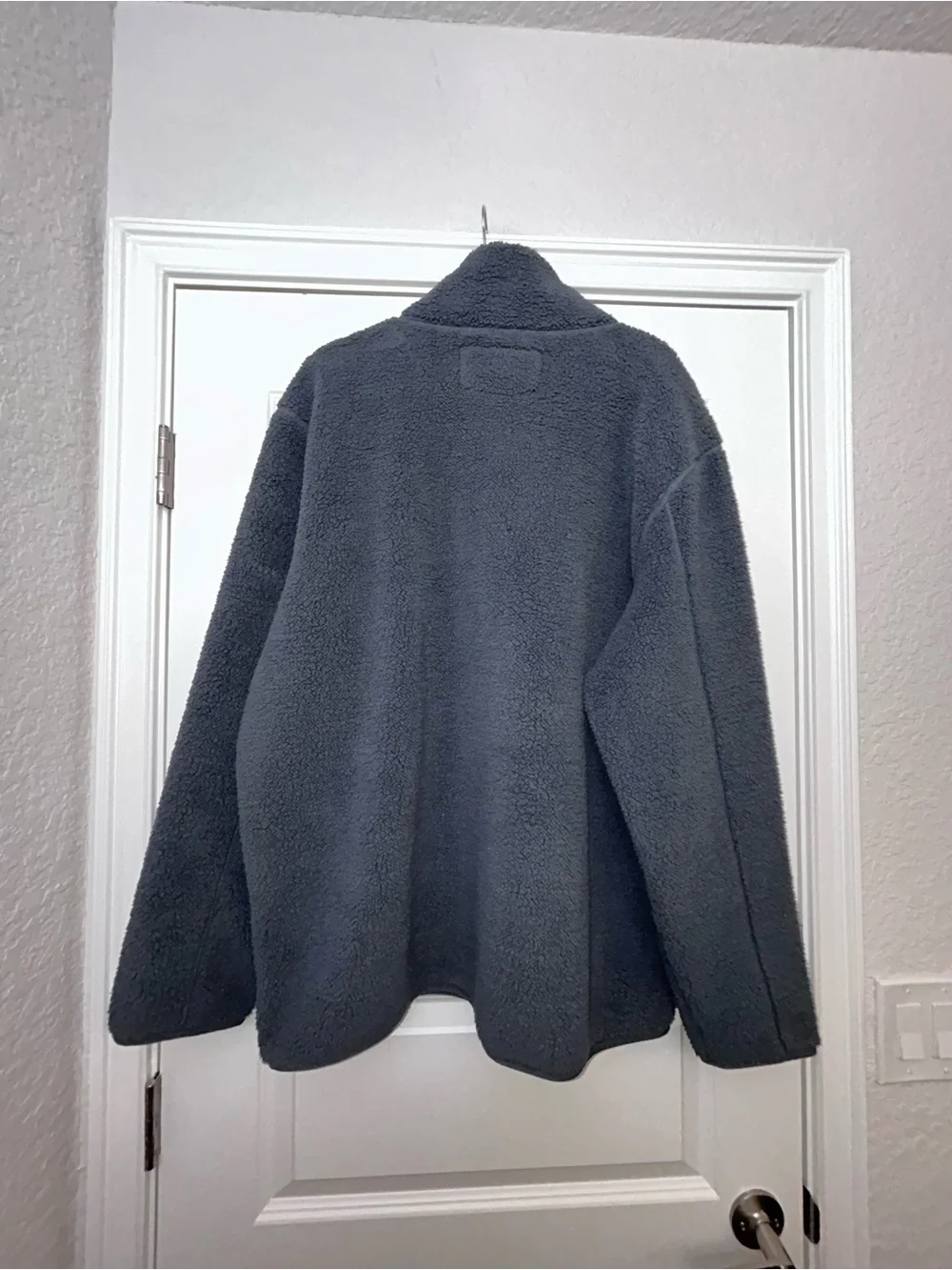 THE NORMAL BRAND 1/4 Button Front Pullover Fleece Jacket